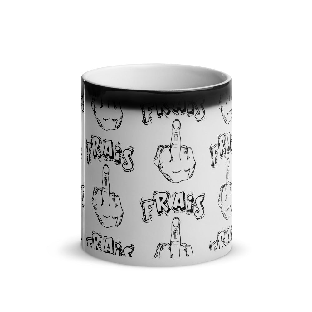 STICK IT TO THE MAN Glossy Magic Mug